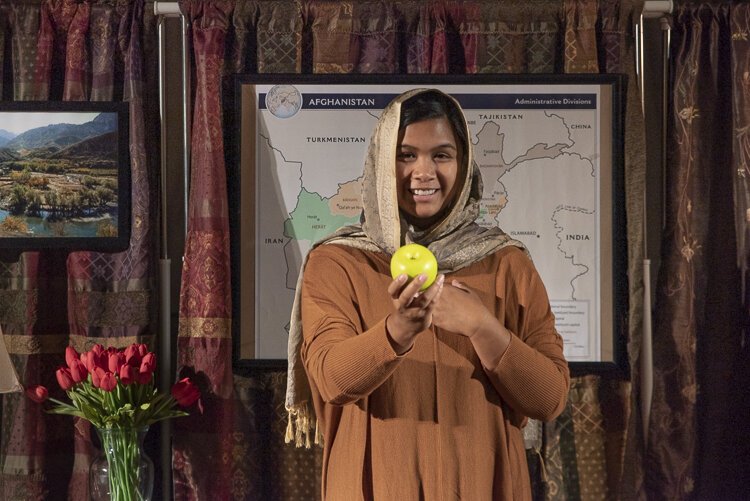 khenhrr ākī通过三位最近成为美国人的女强人的“戏剧肖像”来颂扬阿富汗文化、音乐和食物之美。
