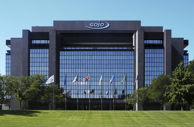 GOJO工业总部位于俄亥俄州的阿克伦。