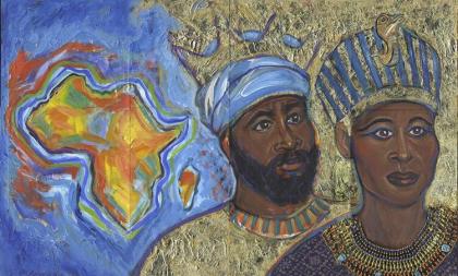 安娜·阿诺德-非洲人和非裔美国人领袖壁画